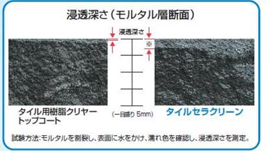 浸透深さ