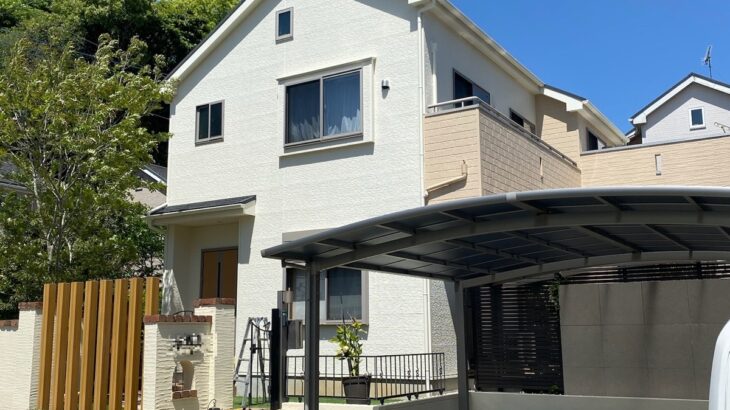 福岡市東区K様邸　外壁塗装