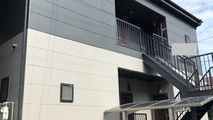 福岡市西区アパート外壁塗装