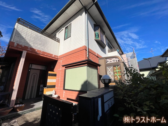 新宮町外壁屋根塗装施工前