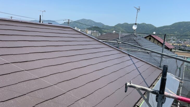 宗像市K様邸　屋根塗装