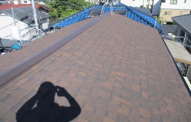 福岡市城南区E様邸　屋根葺き替え工事
