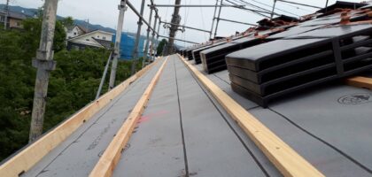 屋根工事の流れ