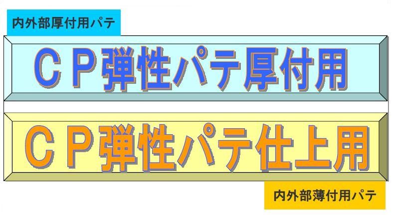内外部厚付【ＣＰ弾性パテ】のご紹介｜福岡で塗装ならトラストホーム