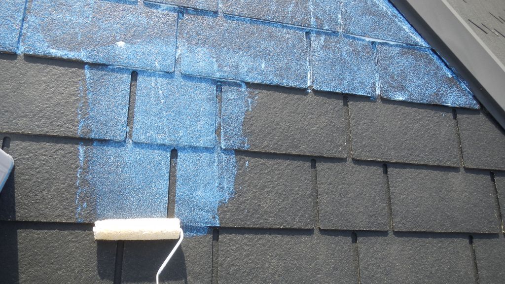 【現場ブログ】福岡市城南区でスレート屋根を塗装