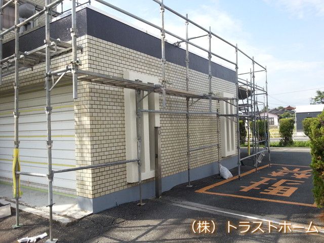 〈 現場ブログ 〉鞍手町の医院開設に伴う外壁塗装リフォーム② ｜福岡で塗装ならトラストホーム