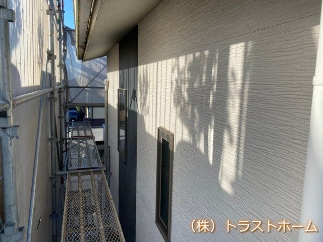 【現場ブログ】福岡市東区戸建て外壁塗装①｜福岡で塗装ならトラストホーム