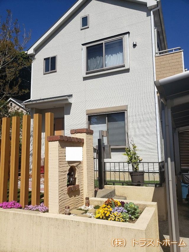 現場ブログ★福岡市東区の外壁塗装①｜福岡で塗装ならトラストホーム