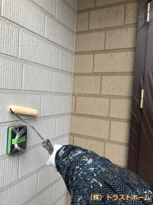 【現場ブログ】福岡市東区の外壁塗装③｜福岡で塗装ならトラストホーム