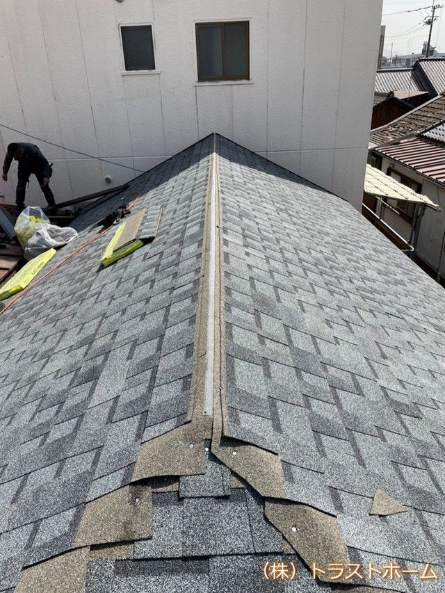 【現場ブログ】戸畑区の屋根工事④｜福岡で塗装ならトラストホーム