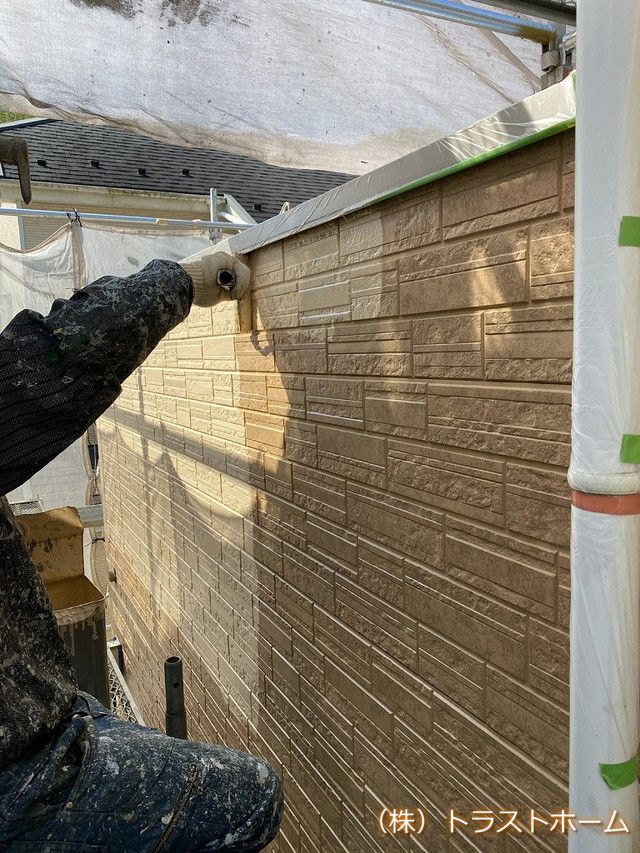 現場ブログ★福岡市東区の外壁塗装⑥｜福岡で塗装ならトラストホーム