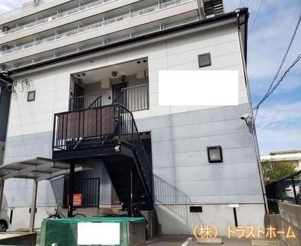 現場ブログ◆福岡市西区アパートの屋根・外壁塗り替え開始します♪