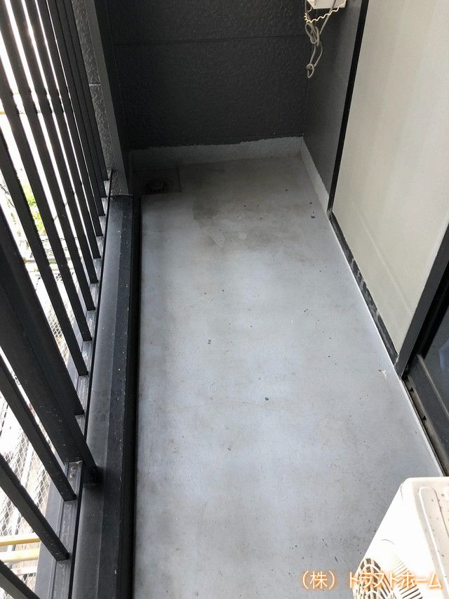 福岡市西区アパートでベランダ防水工事を行いました！