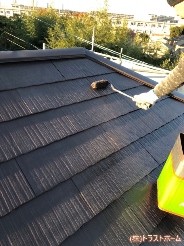 福岡市東区屋根上塗り