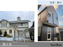 福岡県内在住施工主様宅住宅塗り替え工事の画像