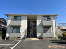 木造2階建てアパート外壁屋根塗装の画像