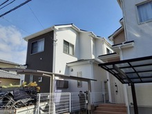 【福岡市西区】２色使いの外壁塗装で理想の住まいへの画像